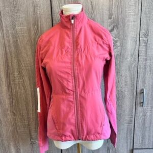 LULULEMON Pink & White Lightweight Zipup Jacket.